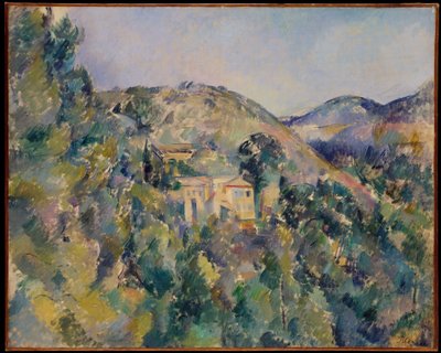 Ansicht des Domaine Saint-Joseph, späte 1880er Jahre von Paul Cézanne